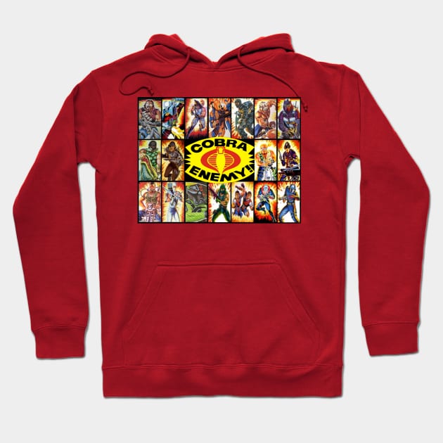 Cobra The Enemy Hoodie by Gsweathers